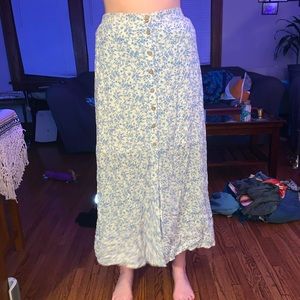 Floral Maxi Skirt